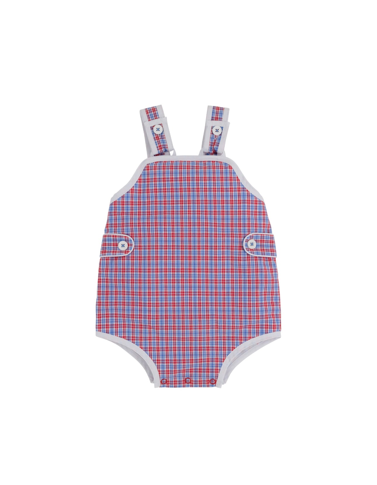 TBBC | Skipper Sunsuit - Lawn Party Plaid