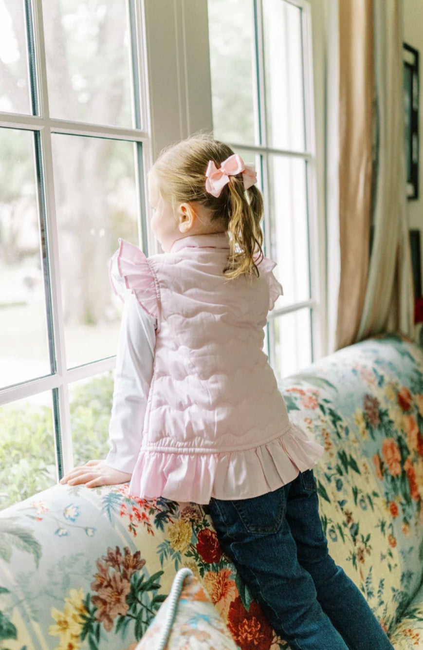 Proper Peony | Pink Girl Vest