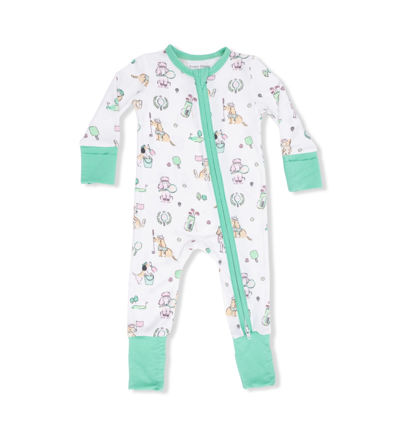 Angel Dear | Country Club Dogs Pink Convertible Romper