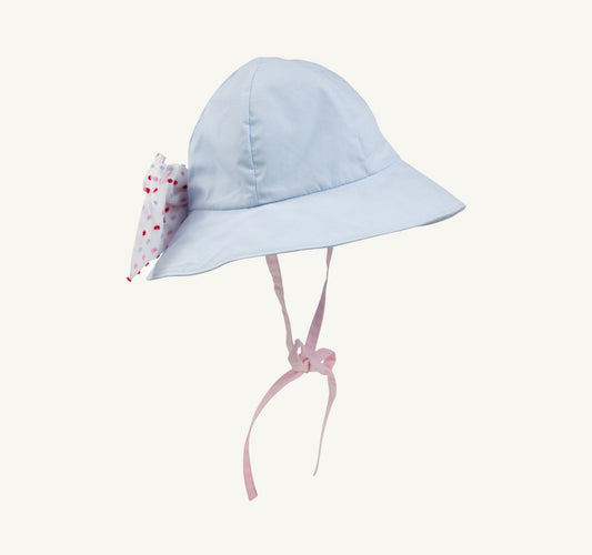 TBBC | Pippa Petal Hat - Buckhead Blue/Dogwood Dot