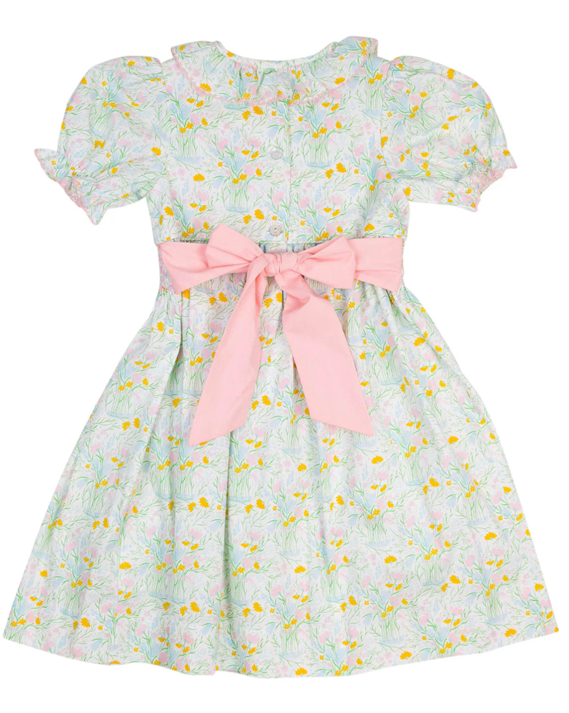 Smockingbird | Floral Bouquet Smocked Jenny Dress