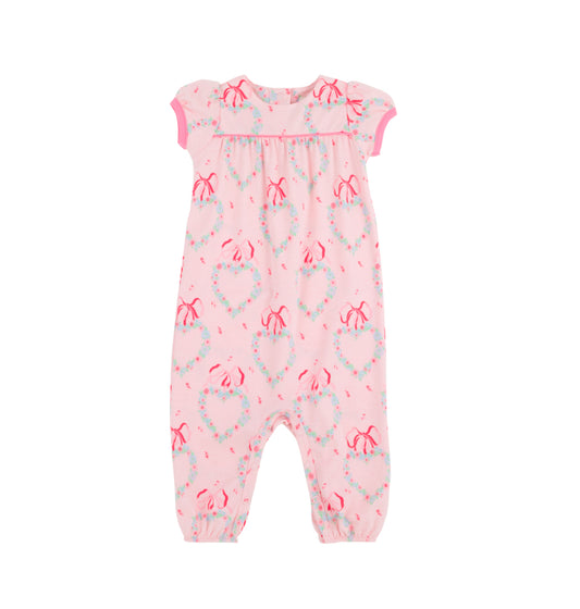 TBBC - Penny’s Playsuit - Fancy Like Foral/PB Pink