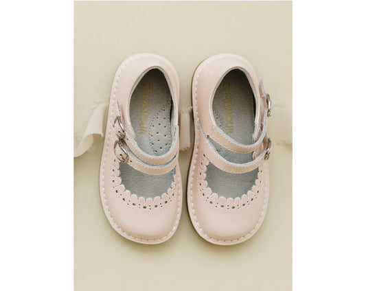 L'Amour | Tatiana Double Strap Mary Jane - Pale Pink