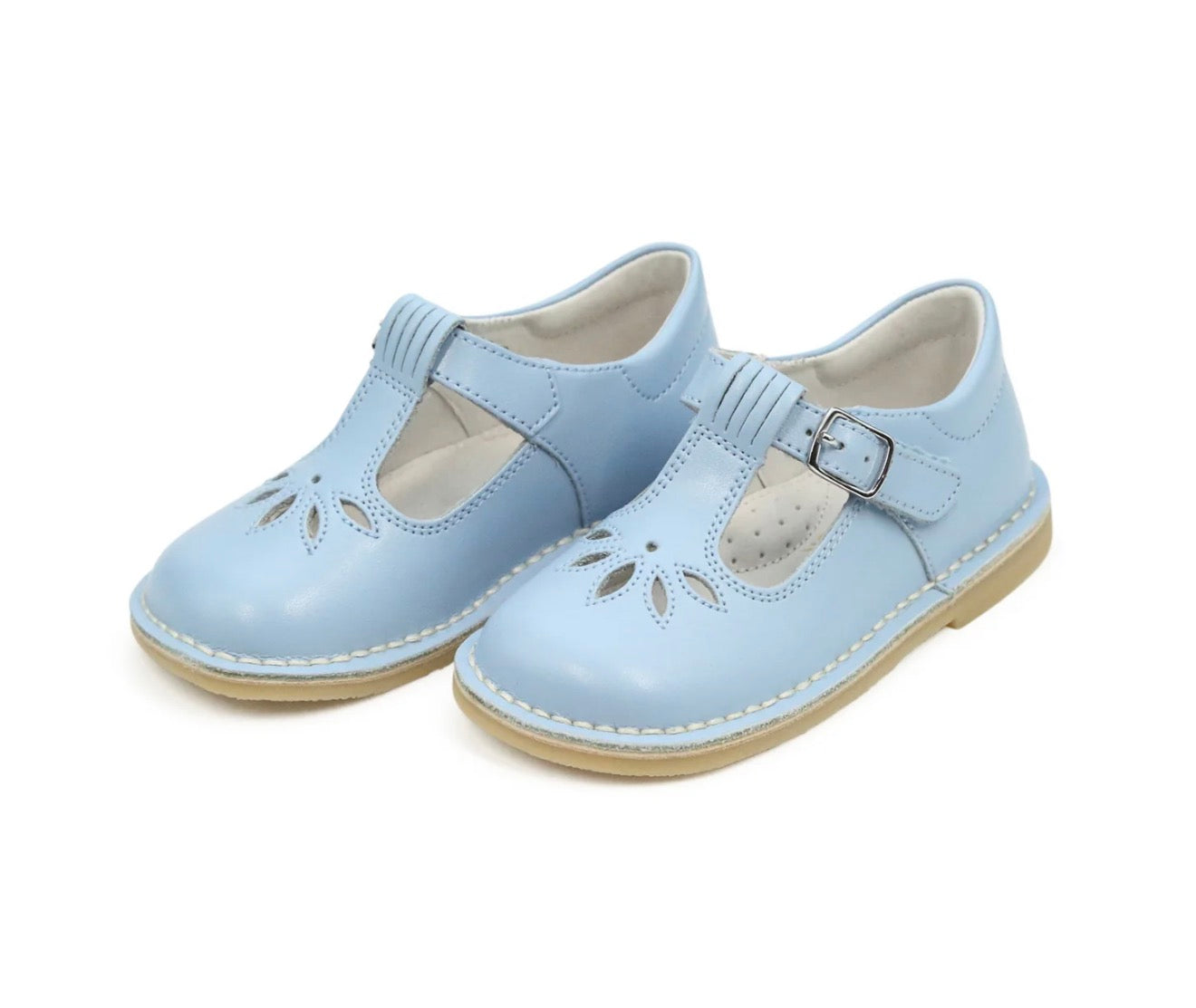L'Amour | Sienna T-Strap Mary Jane - Bluebell Blue