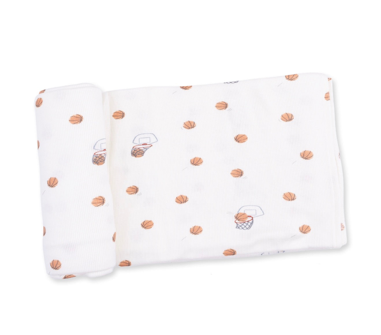 Angel Dear | Mini Basketball Swaddle Blanket