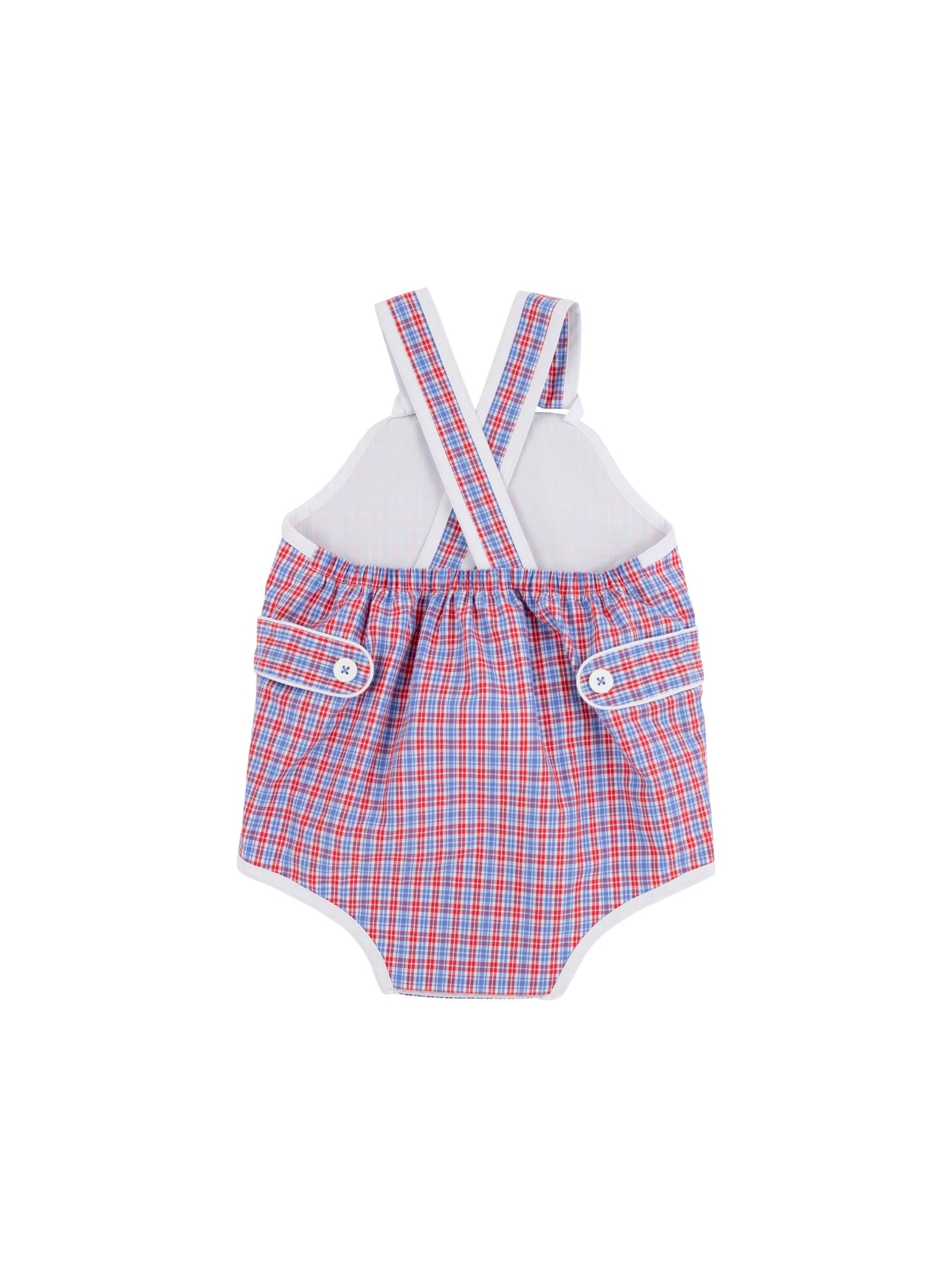 TBBC | Skipper Sunsuit - Lawn Party Plaid