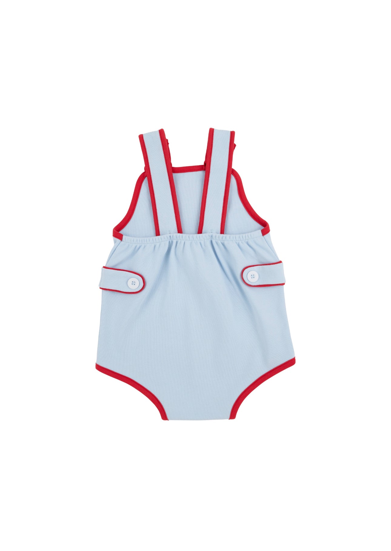 TBBC | Skipper Sunsuit - Buckhead Blue/Richmond Red