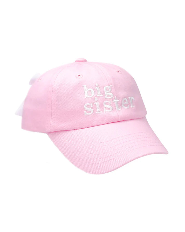 Bits & Bows - Big Sister Bow Baseball Hat