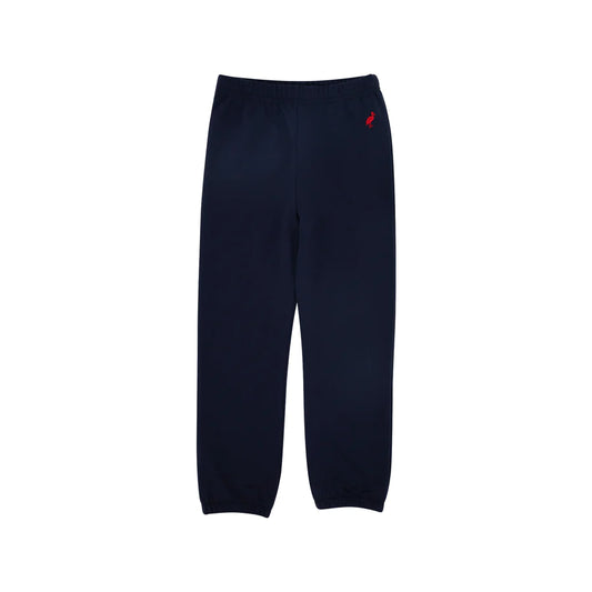 TBBC - Gates Sweeney Sweatpant Pima Nantucket Navy/Richmond Red