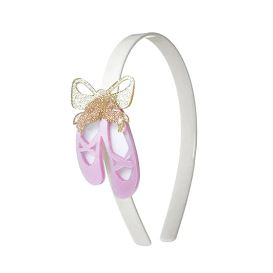 Lilies & Roses - Ballet Slipper Pink Headband