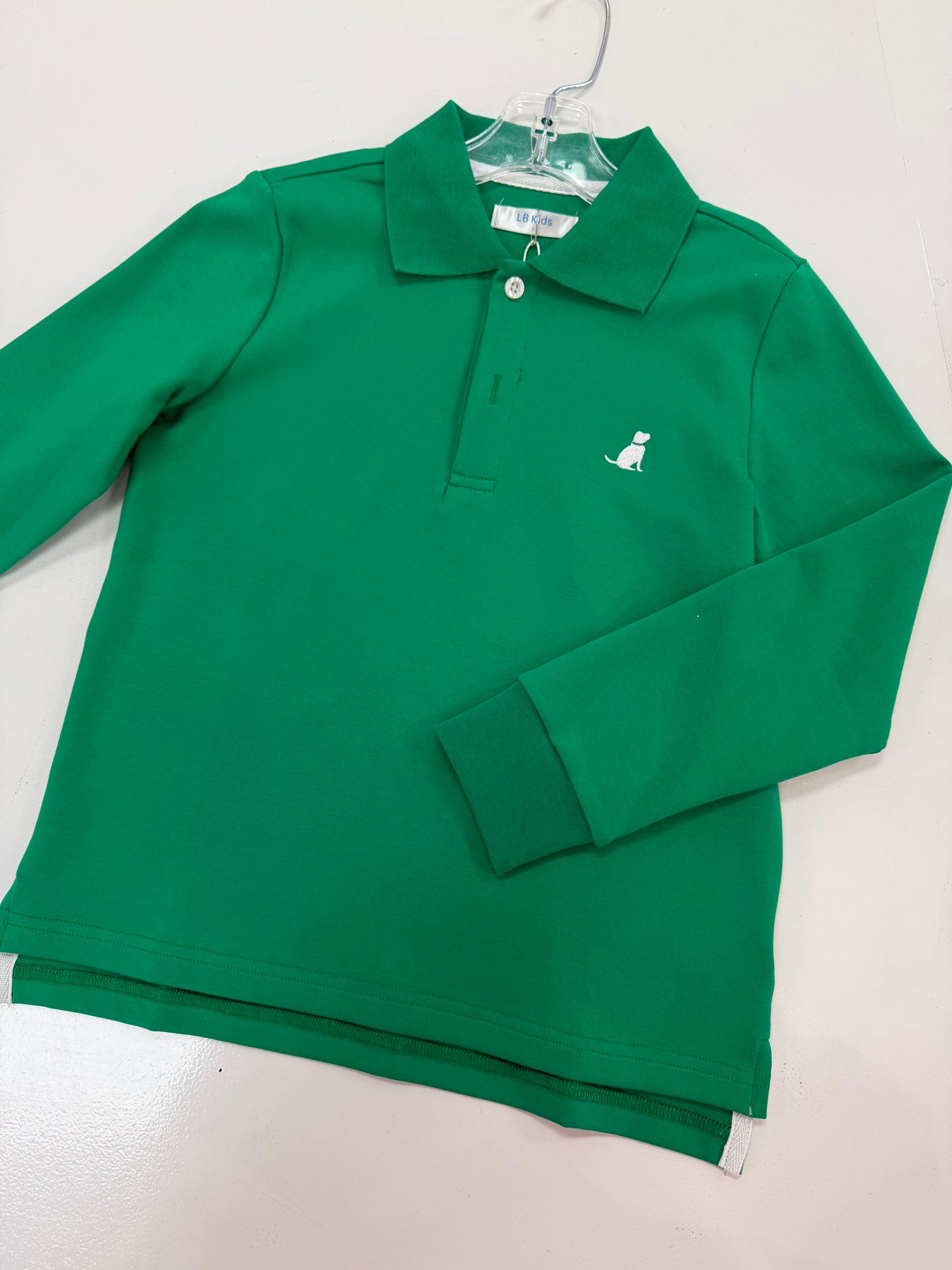 Lulu Bebe | Blake LS Polo - Forest Green
