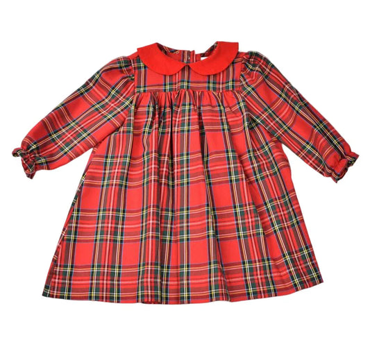 Funtasia | Girls LS Holiday Plaid Dress