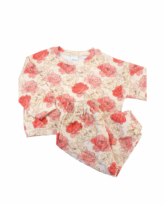 Little One Shop | Peony Sweatsuit