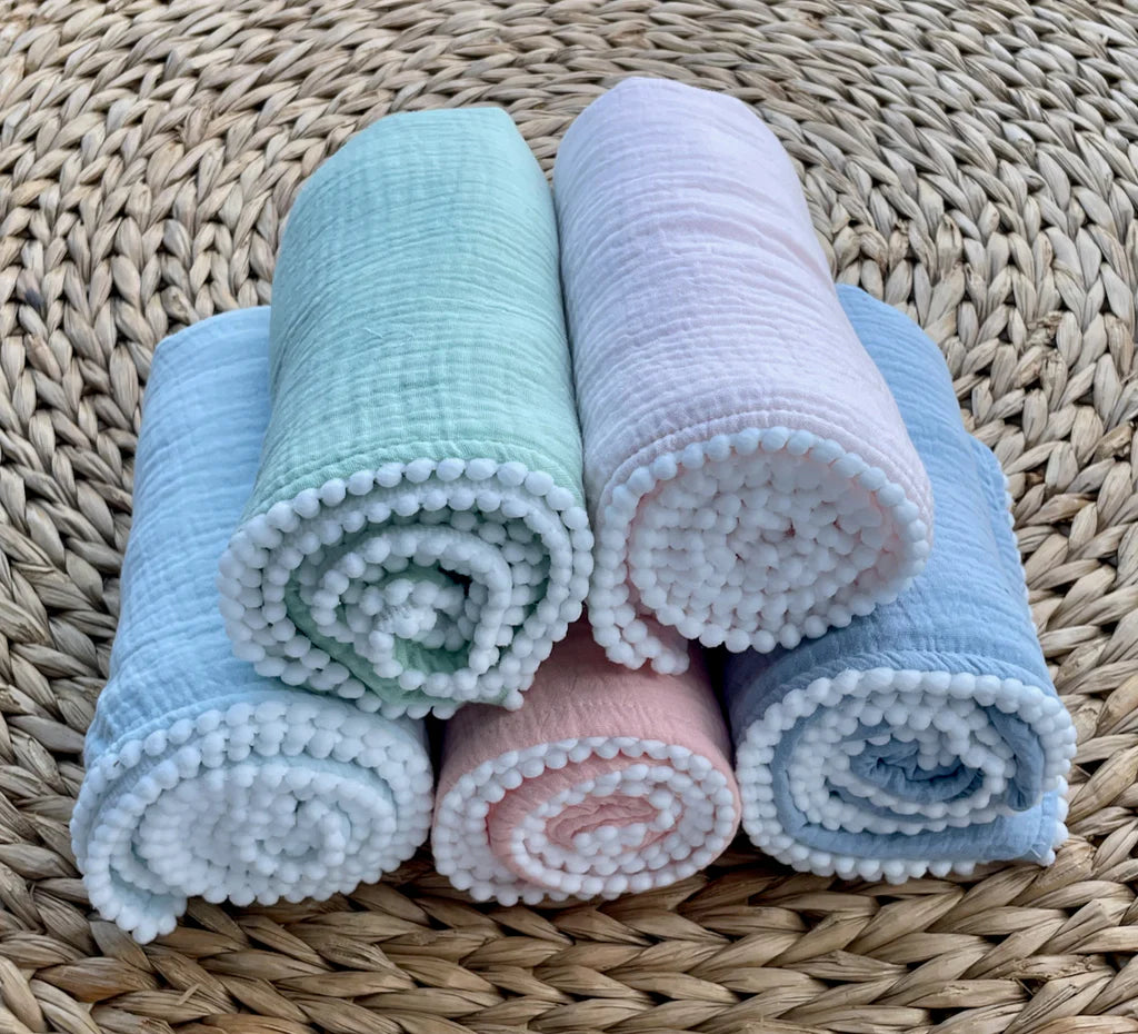 A Soft Idea | Cotton Muslin Swaddle Blanket