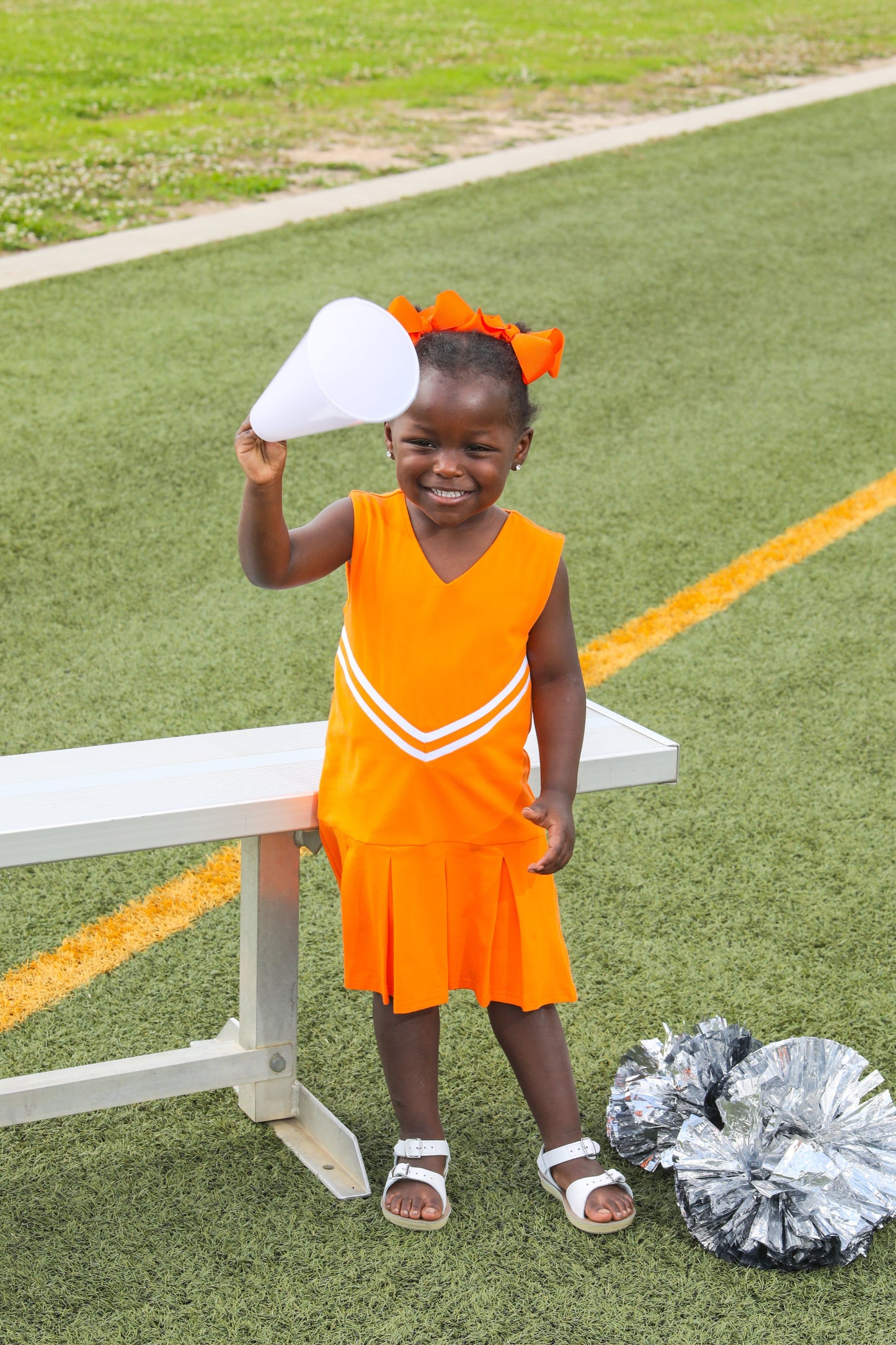 Trotter Street | Cheer Uniform Dress Orange