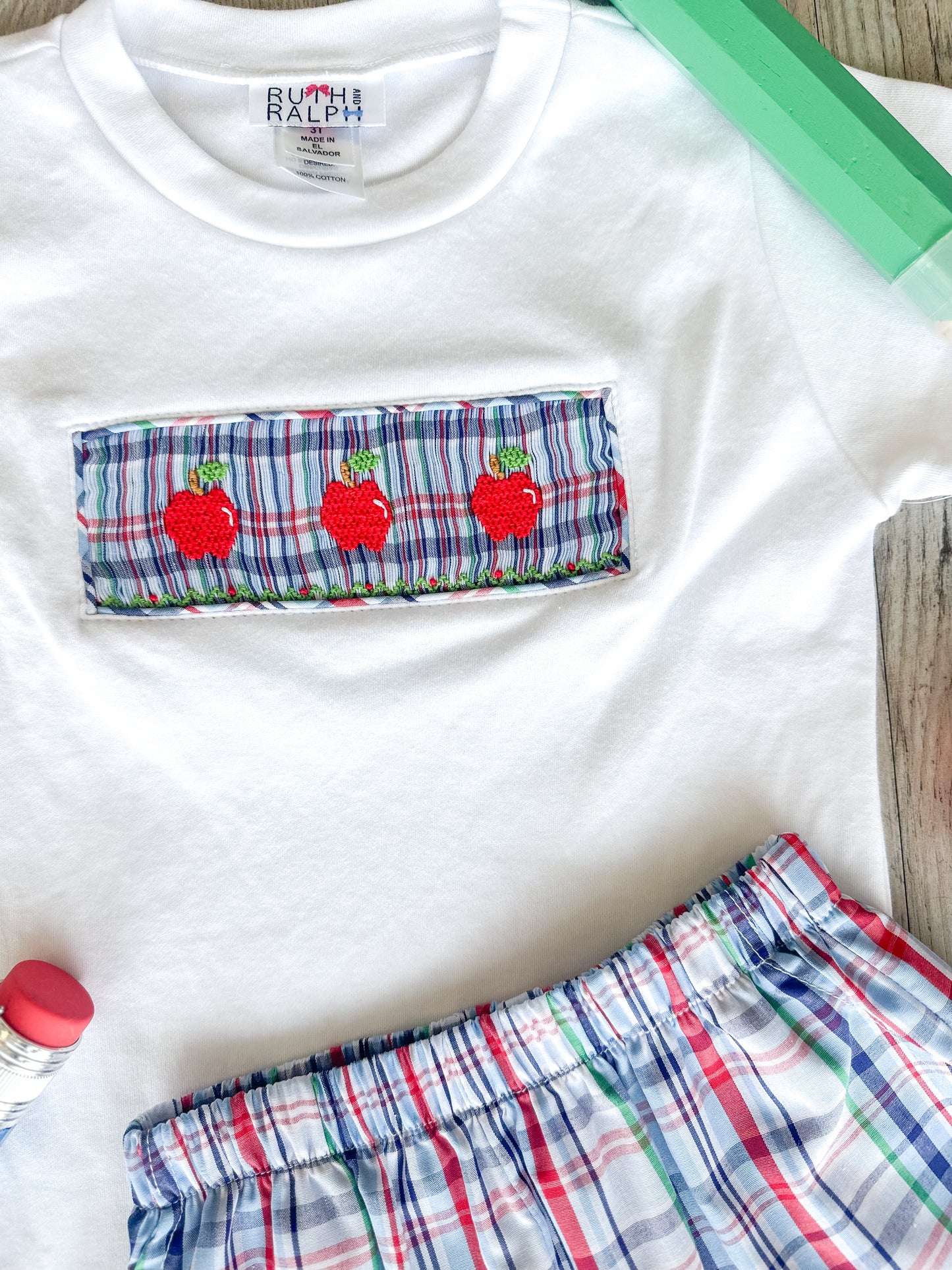 Ruth & Ralph | Apples beau Short Set