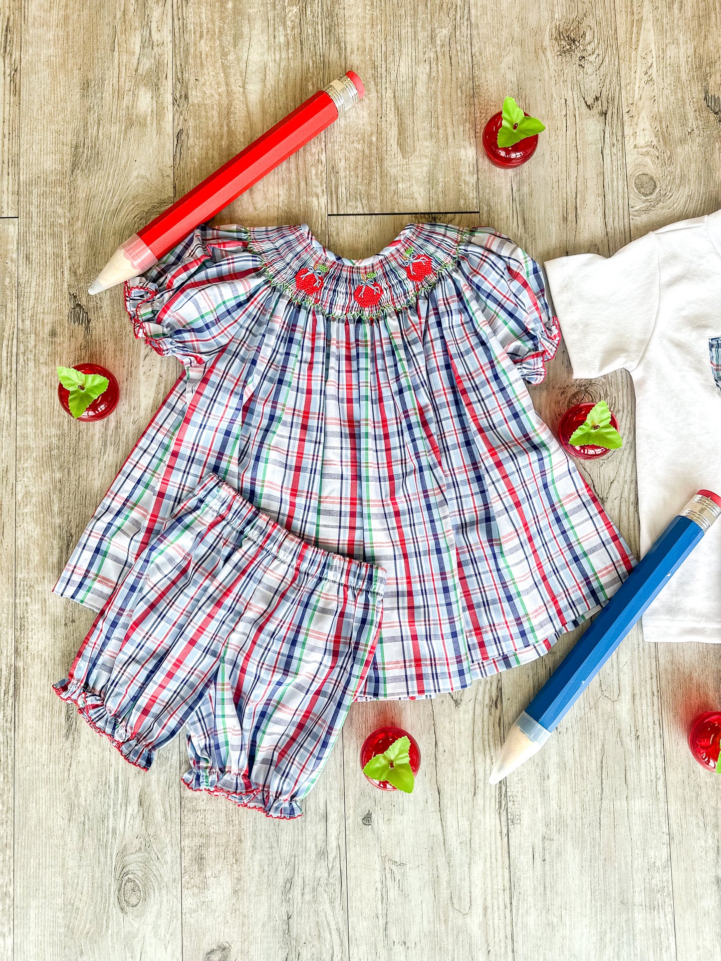 Ruth & Ralph | Apples Annabelle Bloomer Set