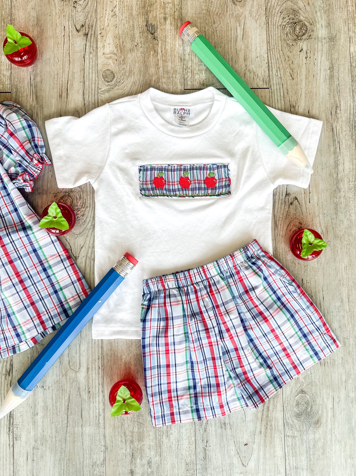 Ruth & Ralph | Apples beau Short Set