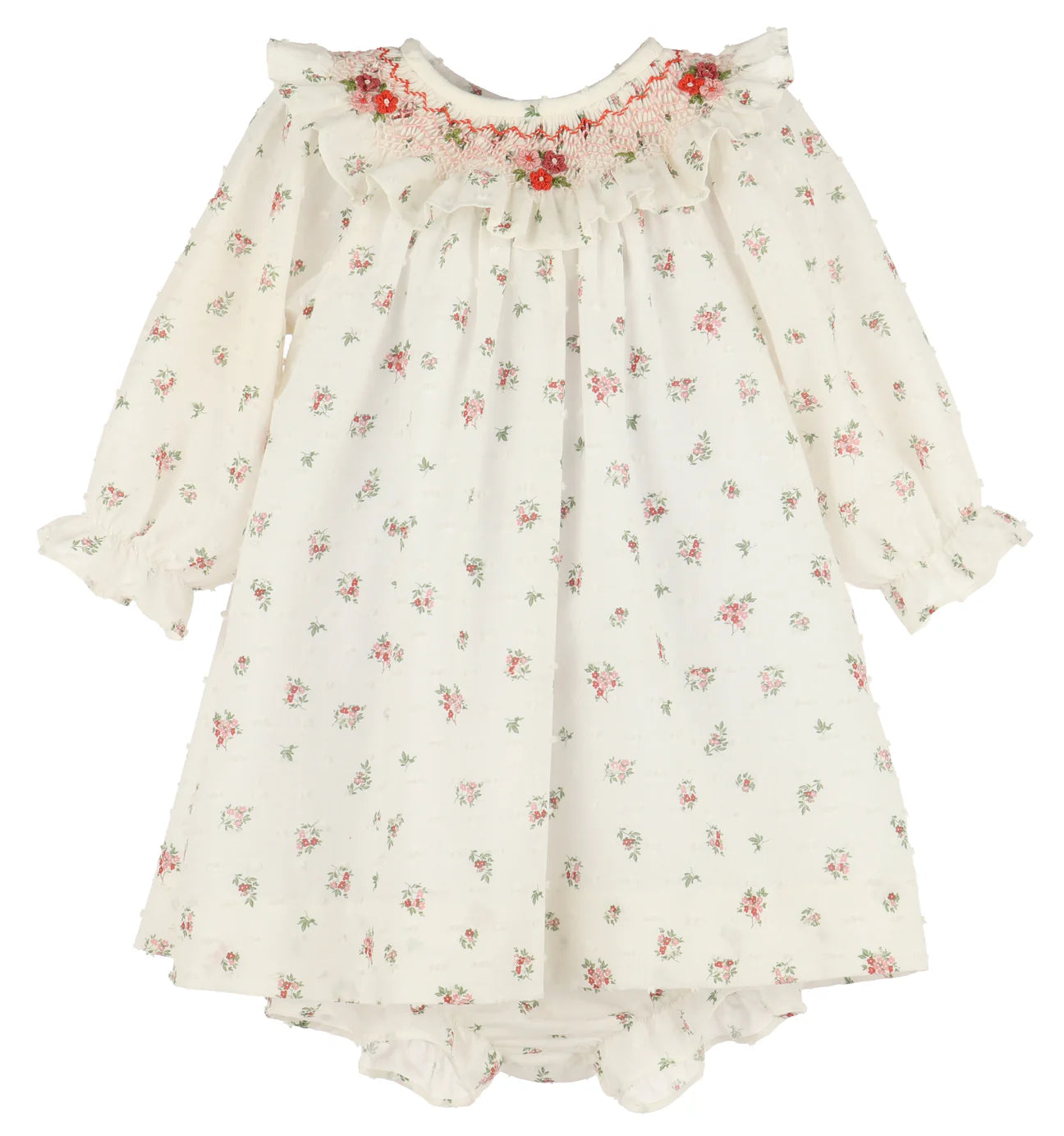 Luli & Me | Plumetti Floral Smock Bishop