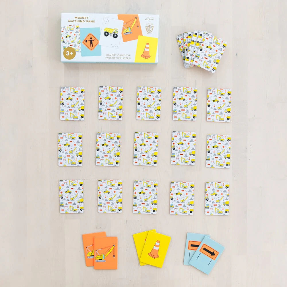 Jollity & Co | Under Construction Memory Match Game
