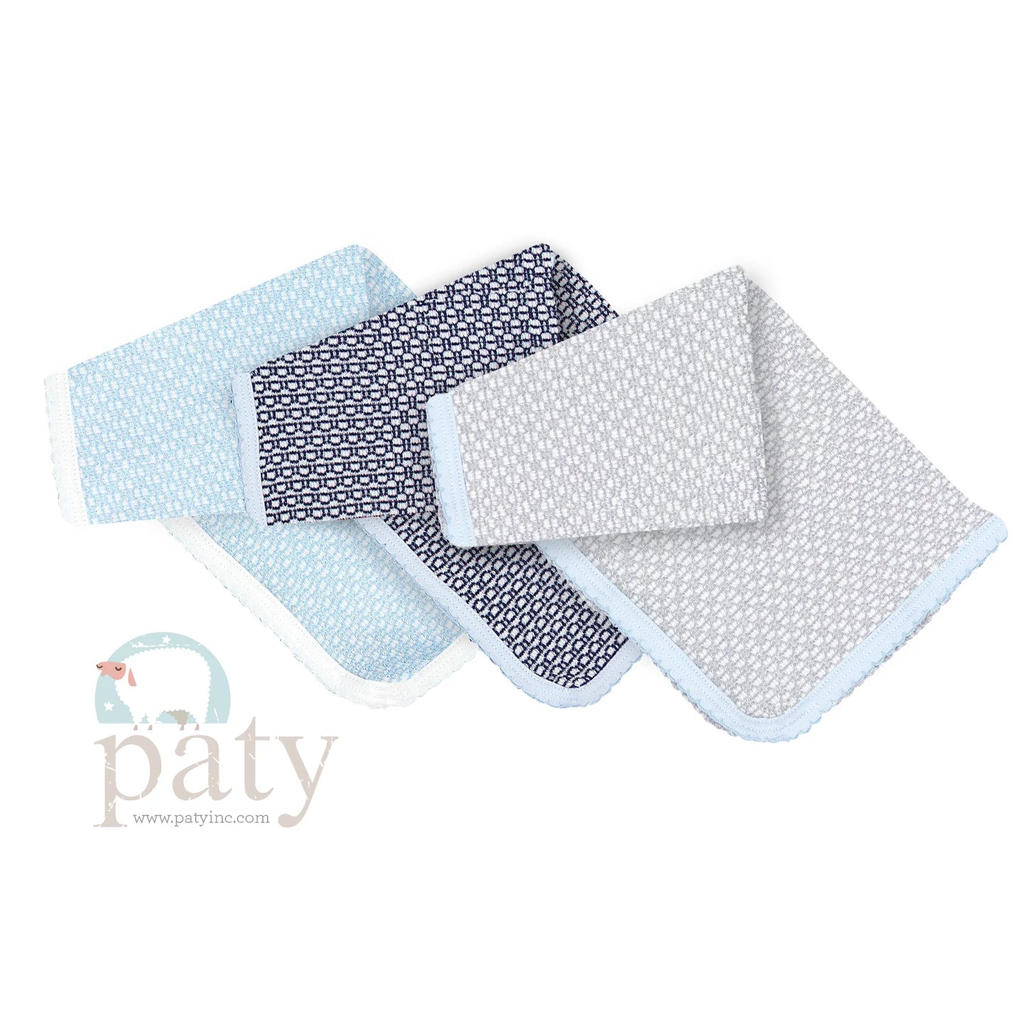 Paty | Receiving Blanket - Navy Blue