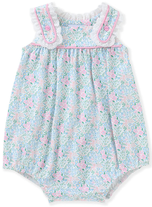Swoon | Eyelet Trim Floral Bubble
