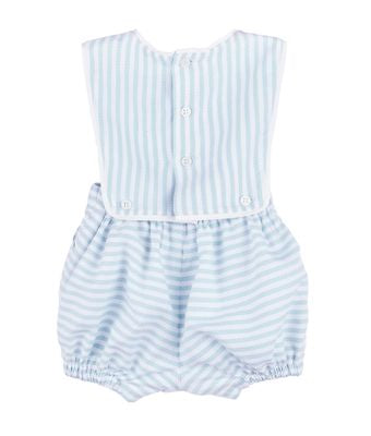 Sophie & Lucas | Blue Coastal Classic Boy Overall