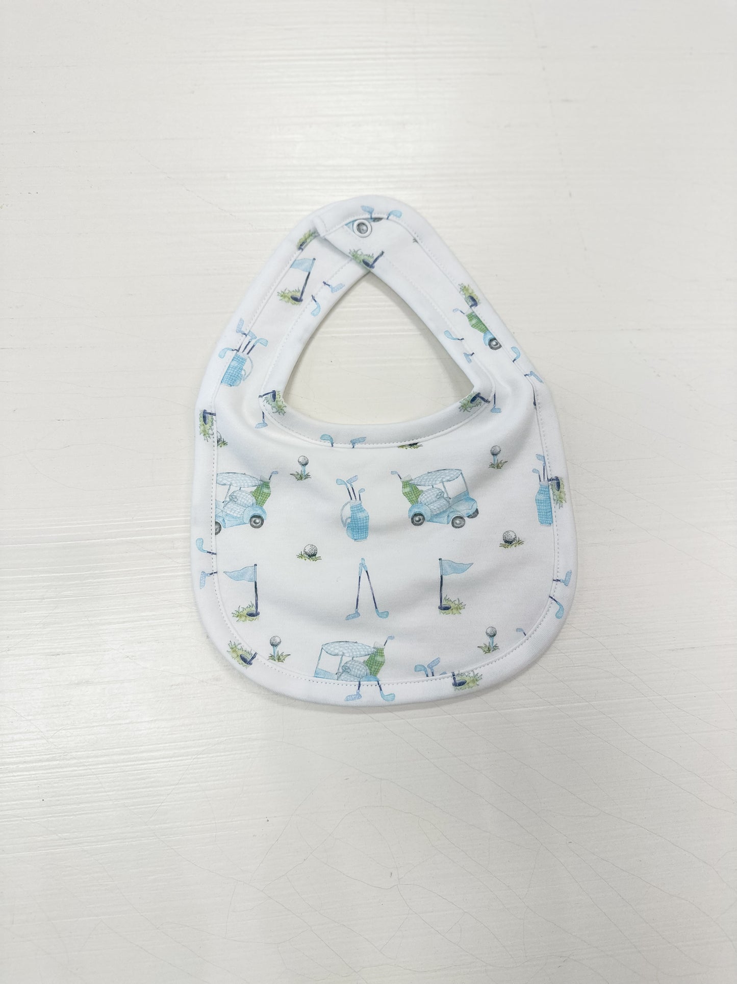 Baby Club Chic | Light Blue Golf Bib