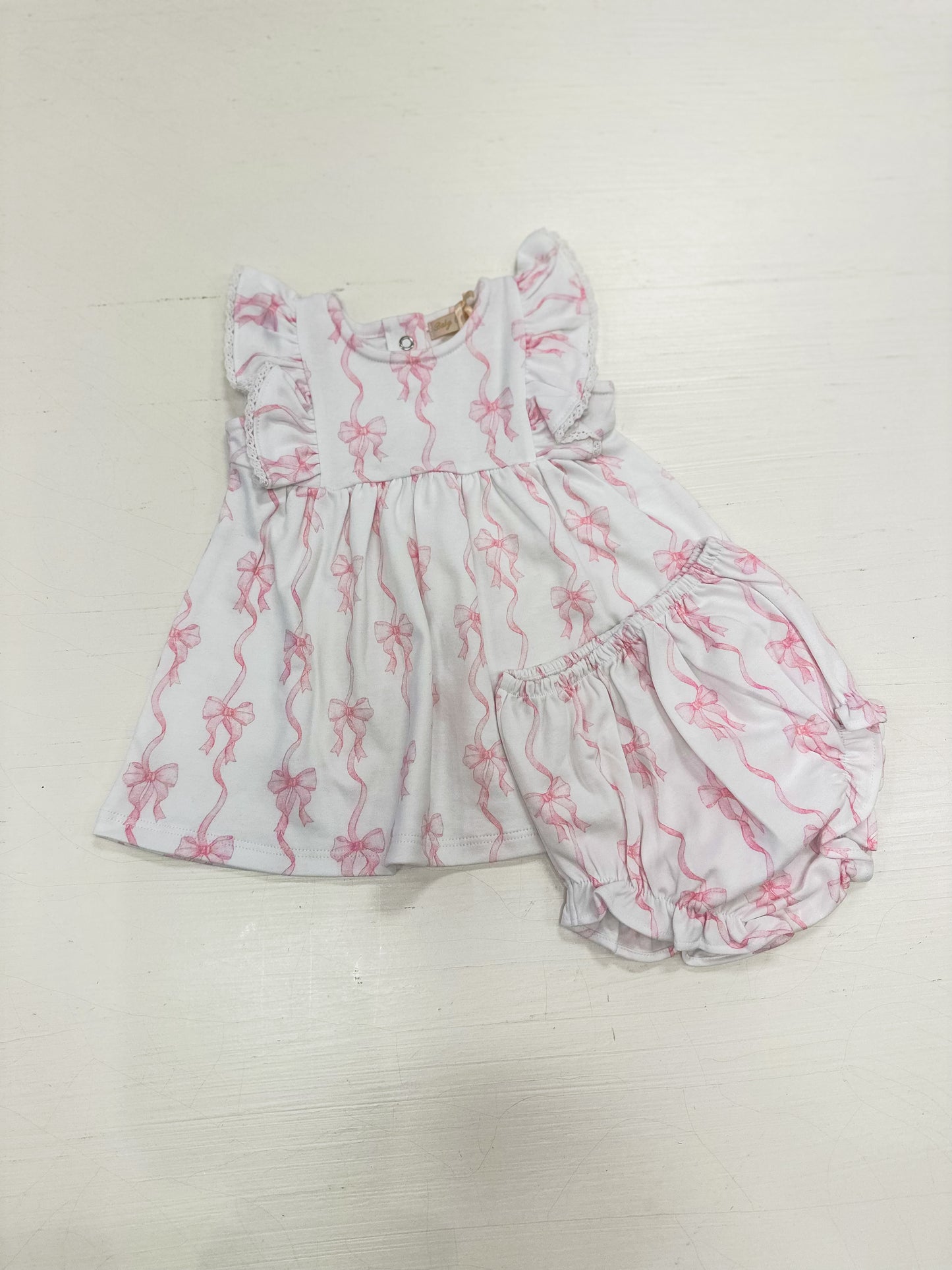 Baby Club Chic | Coquette Bows Bloomer Set