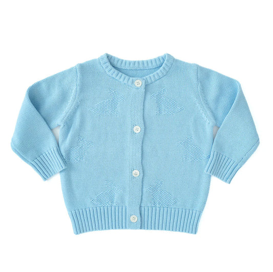 Ruth & Ralph | Blue Bunnies Cardigan