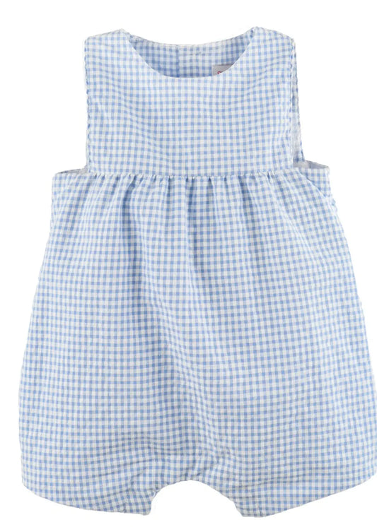 Sophie & Lucas | Gingham Duo Blue Overall
