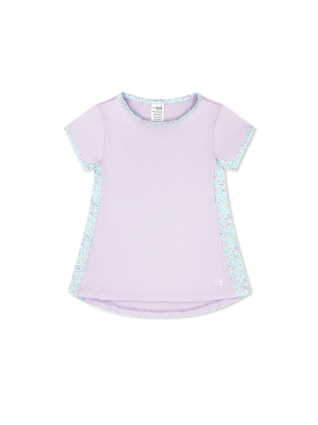 Set Athletics | Blair Top - Petal Purple/Frosted Floral
