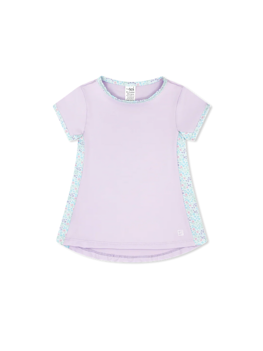 Set Athletics | Blair Top - Petal Purple/Frosted Floral