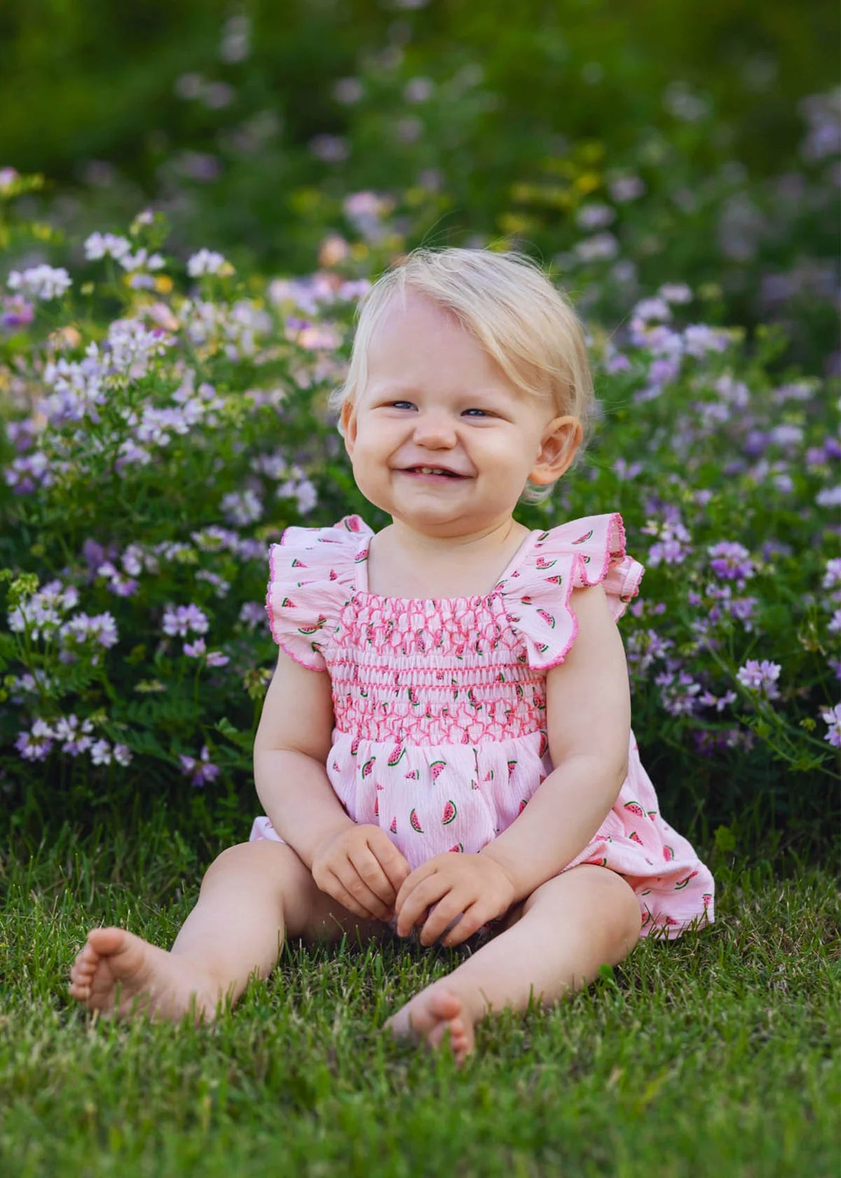 Mabel & Honey | Watermelon Sugar Romper