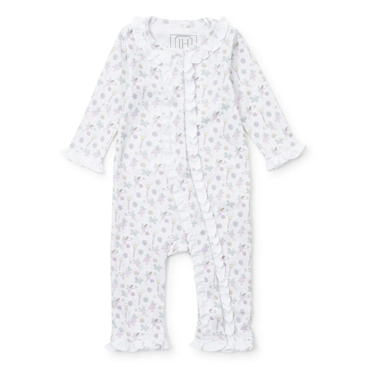 Lila & Hayes | Fairies Grey Romper