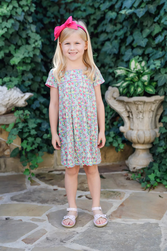 Lila & Hayes | Arboretum Floral Lizzy Dress