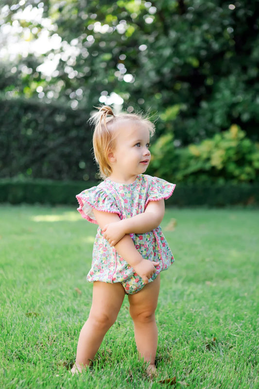 Lila & Hayes | Arboretum Floral Marion Girls Bubble