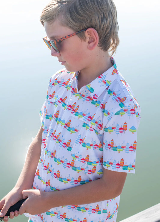 Blue Quail | Buoys Short Sleeve Shirt