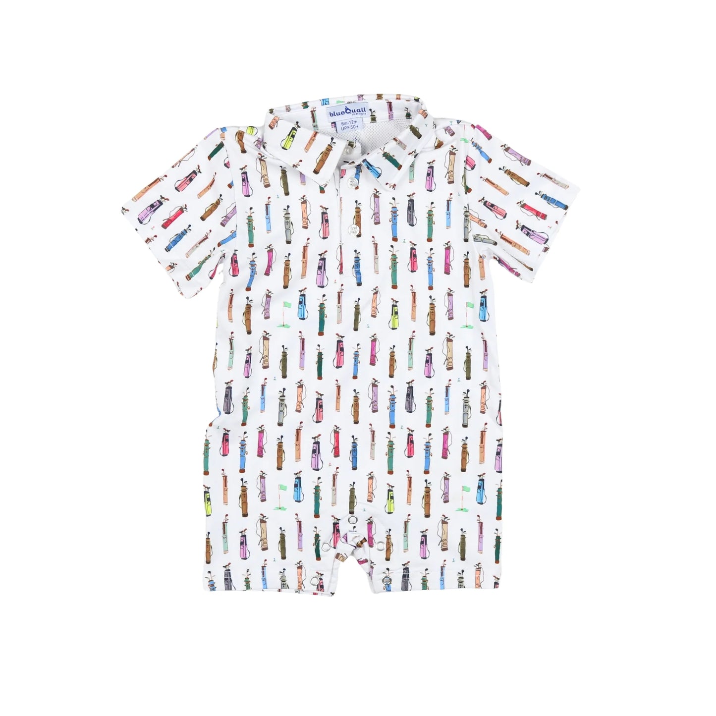 Blue Quail | Golf Bags Polo SS Romper