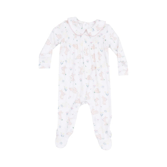 Angel Dear | Bunny & Duck Smocked Footie