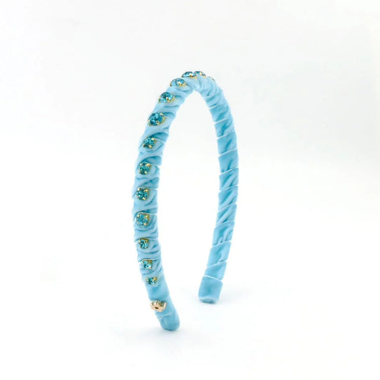 Poppyland | Velvet Stones - Light Blue