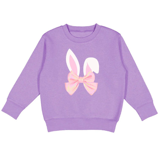 Sweet Wink | Bunny Bow Easter Sweatshirt