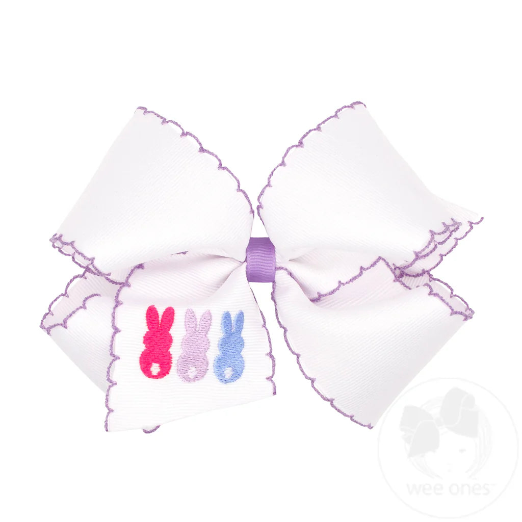 Wee Ones | Medium Grosgrain Bows Peep Bow