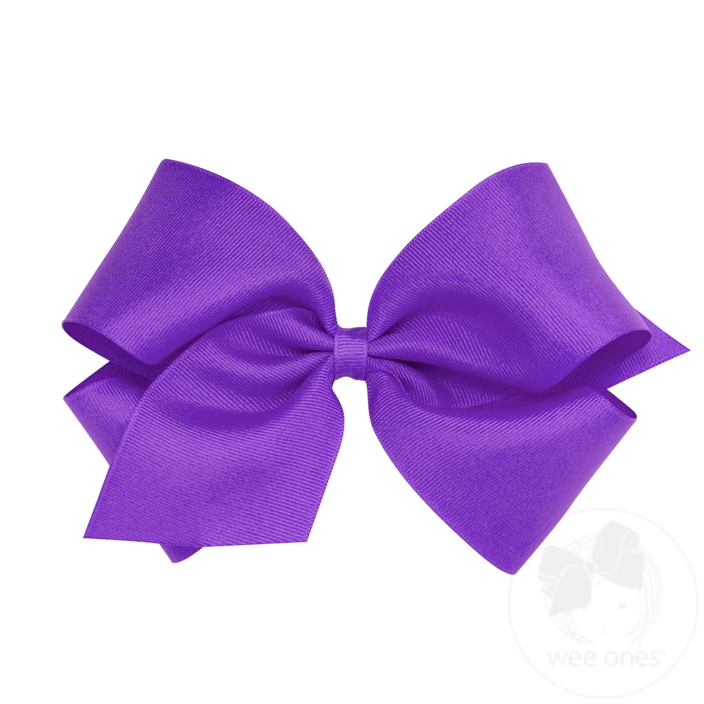 Wee Ones | King Classic Grosgrain Bow