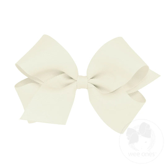 Wee Ones | Medium Classic Grosgrain Bow