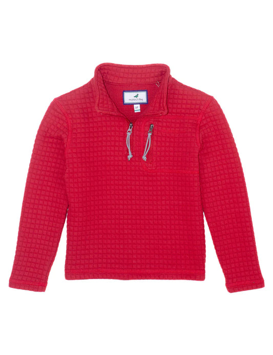 Properly Tied | Delta Pullover True Red