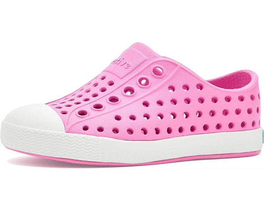 Native - Jefferson Kids Malibu Pink/Shell White