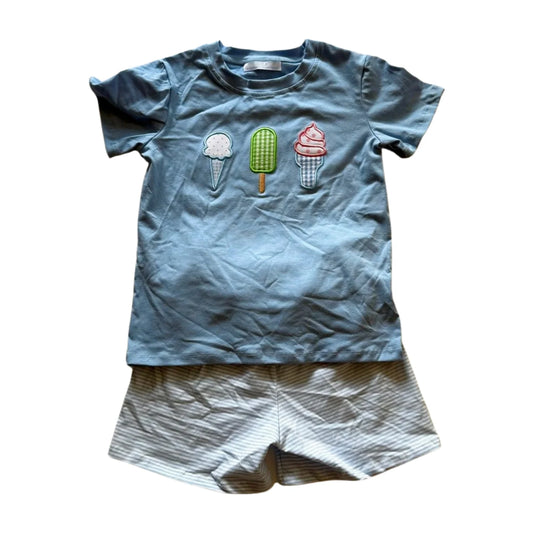 City Beautiful | Ice Cream Boy Short Set
