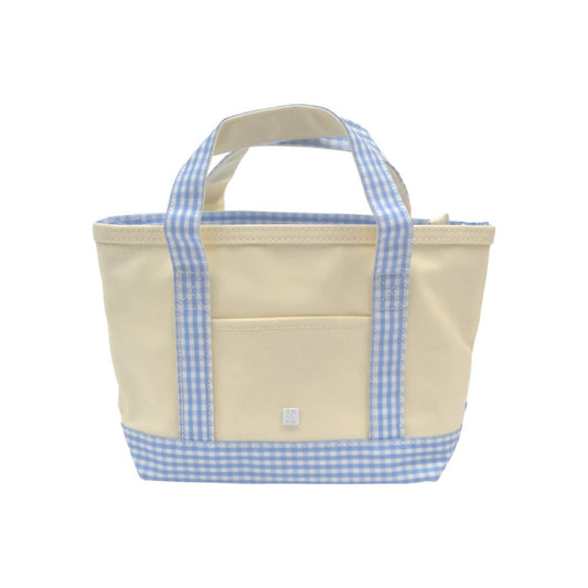 TRVL | Mini Tote - Gingham Sky