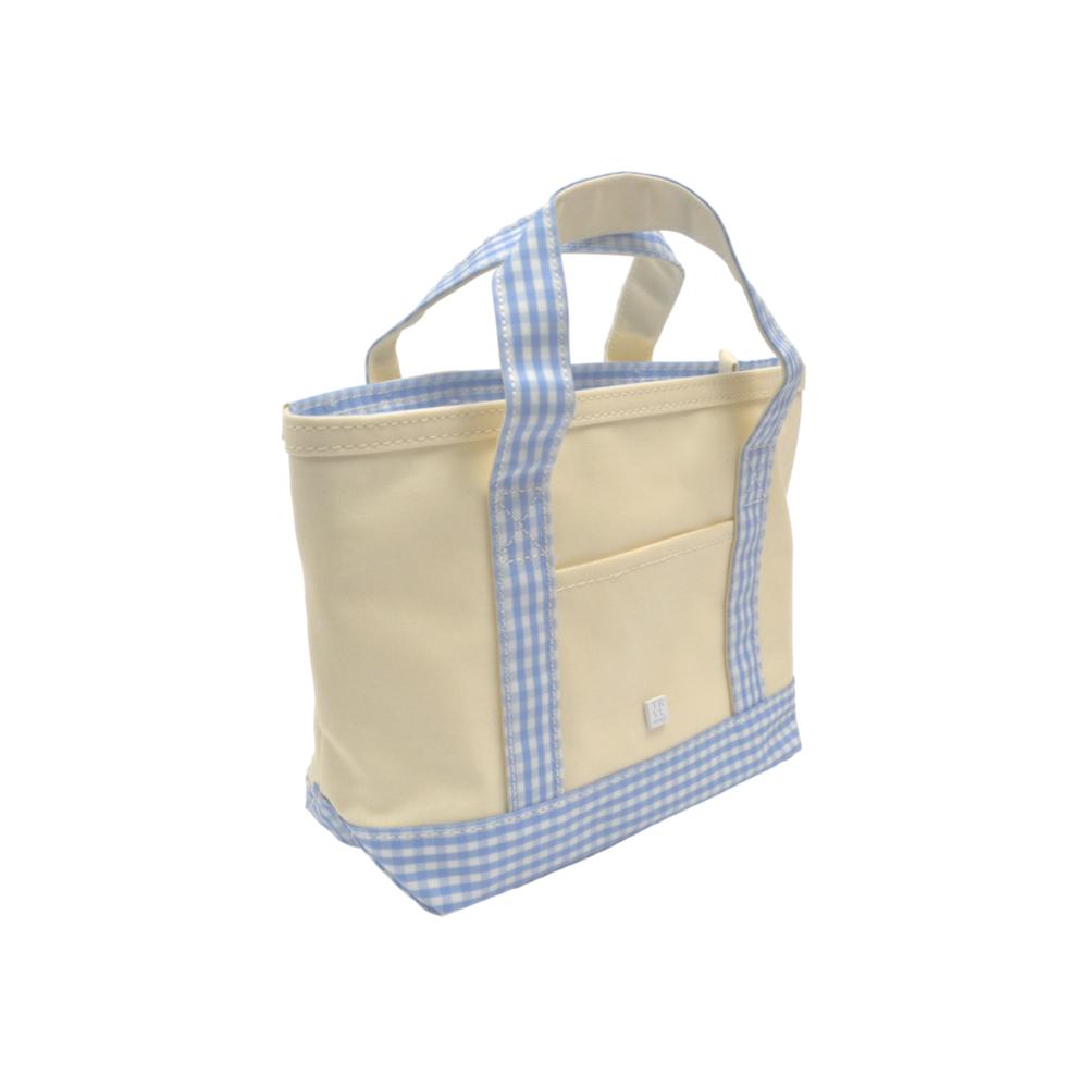 TRVL | Mini Tote - Gingham Sky